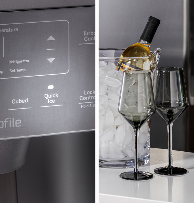 GE Profile™ ENERGY STAR® 25.3 Cu. Ft. Side-by-Side Refrigerator