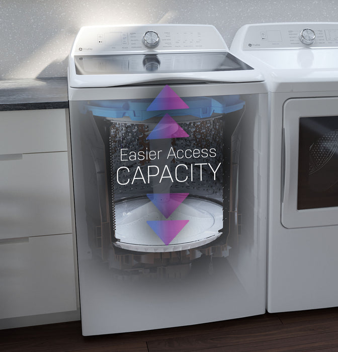 GE Profile 5.4 Cu. Ft. Diamond Gray Top Load Washer