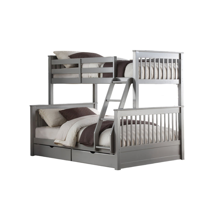 Haley II Bunk Bed (T/F) w/Storage - Image 8