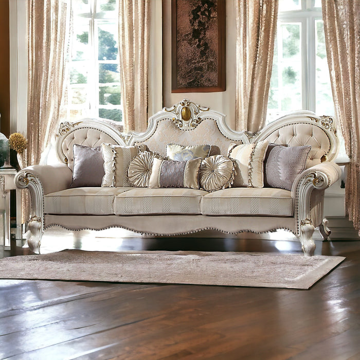 Picardy Oversized Sofa w/8 Pillows - Image 3