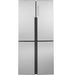 Haier ENERGY STAR® 16.8 Cu. Ft. Quad Door Refrigerator QHE16HYPFS - FAMSA Furniture (TX)