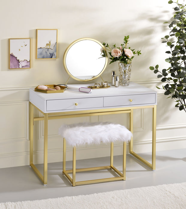 Adao Vanity Mirror & Stool - Image 8