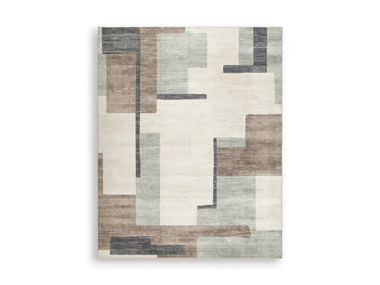 Larkport Washable Area Rug - FAMSA Furniture (TX)