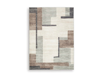 Larkport Washable Area Rug - FAMSA Furniture (TX)