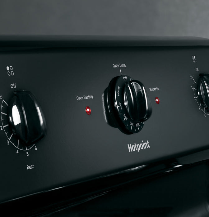 Hotpoint® ENERGY STAR® 30" Free-Standing Electric Range RBS160DMBB