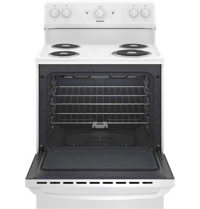 Hotpoint® ENERGY STAR® 30" Free-Standing Electric Range RBS160DMWW
