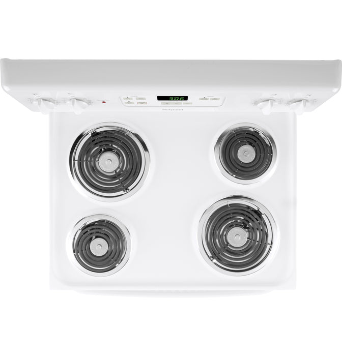 Hotpoint® ENERGY STAR® 30" Free-Standing Standard Clean Electric Range RBS360DMWW - FAMSA Furniture (TX)