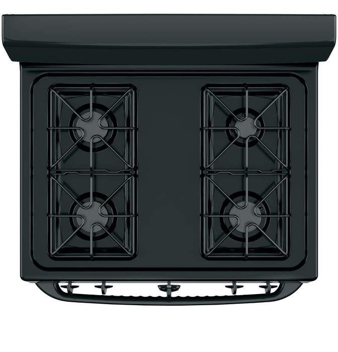 Hotpoint® 30" Free-Standing Gas Range RGBS300DMBB