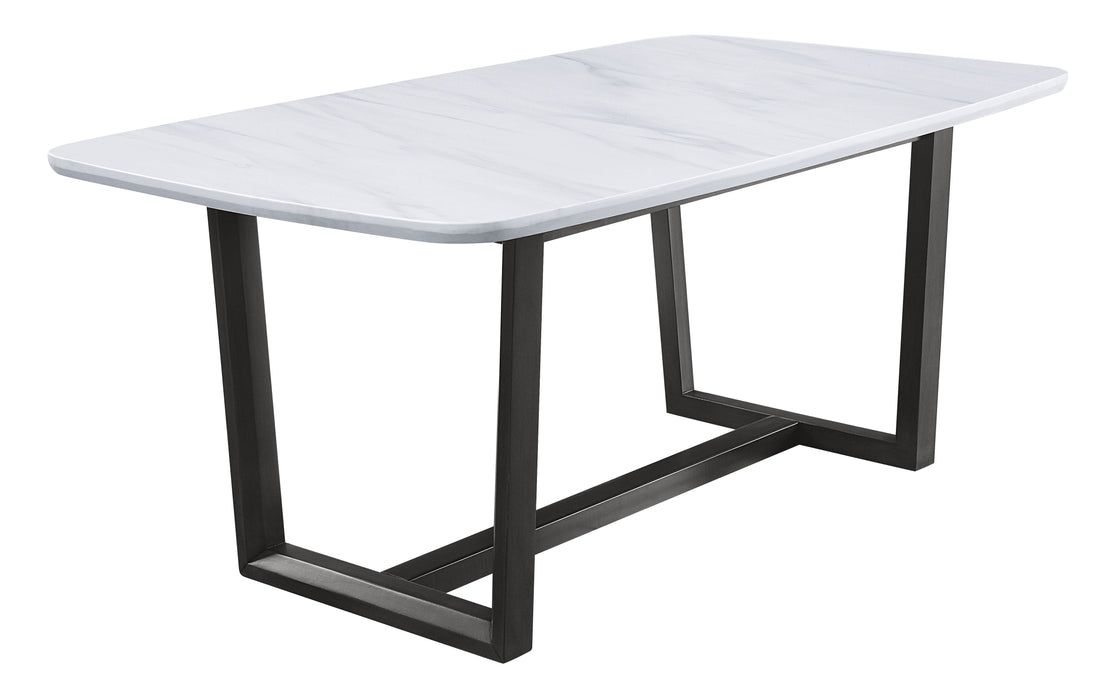 Madan Dining Table w/Natrual Marble Top - Image 7