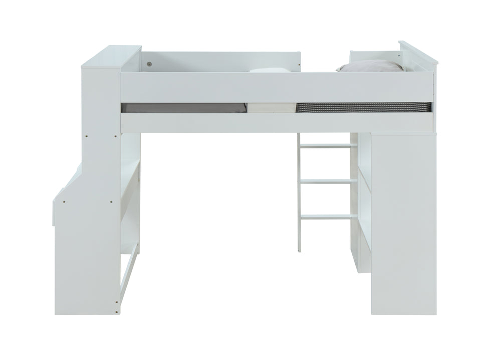 Ragna Twin Loft Bed w/Desk & Wardrobe - Image 7