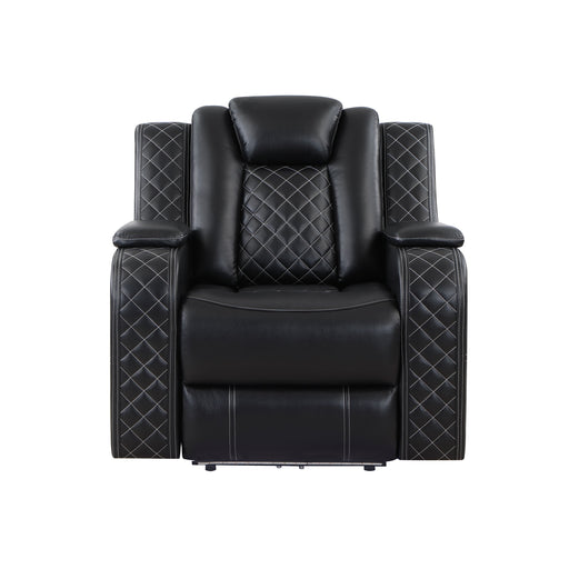 SH8895BLK-1 Pw Recln Chair W/ Pw Headrest image