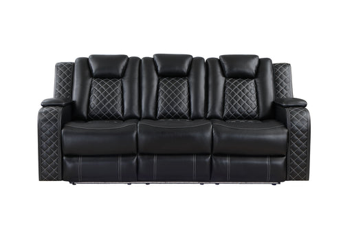 SH8895BLK-3 Pw D. Recln Sofa image