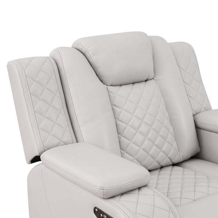 Radiant Pw Recln Chair W/ Pw Headrest