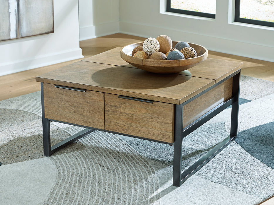 Montia Lift-Top Coffee Table - FAMSA Furniture (TX)