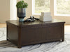 Breckington Coffee Table With Storage - FAMSA Furniture (TX)