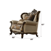 Latisha Chair w/2 Pillows(Same LV01578) - Image 4