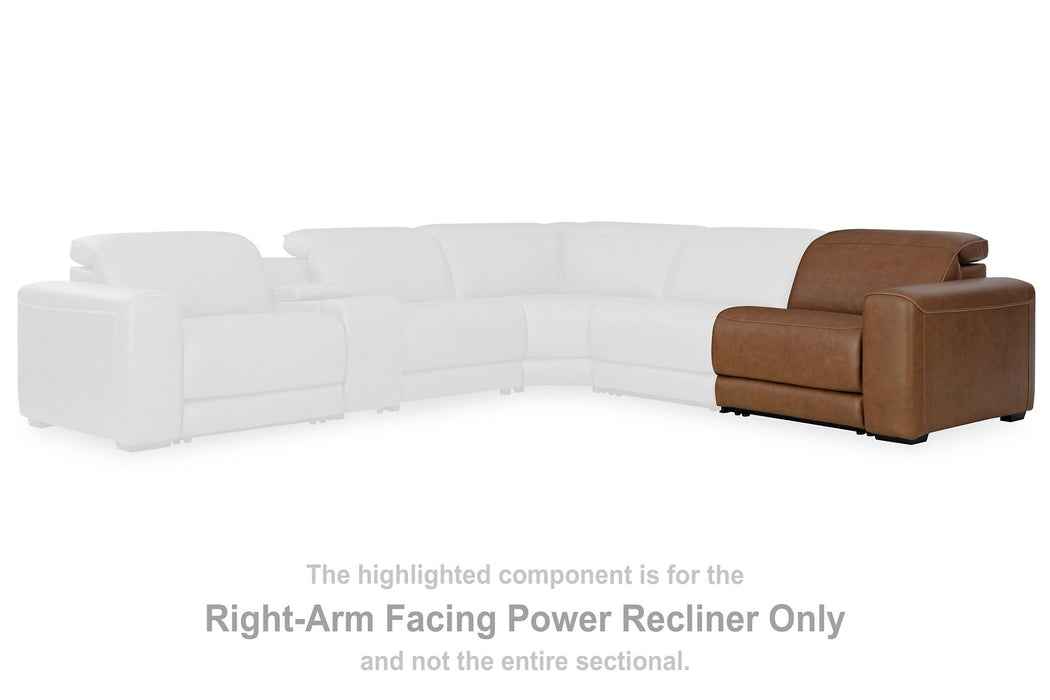 Magic Man 5-Piece Power Reclining Sectional - FAMSA Furniture (TX)
