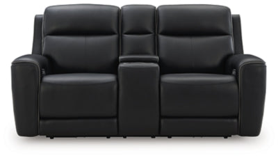 5Z-Relaxation Power Reclining Loveseat with Console - FAMSA Furniture (TX)