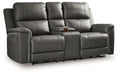 Bleckley Power Reclining Loveseat with Console - FAMSA Furniture (TX)