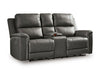 Bleckley Power Reclining Loveseat with Console - FAMSA Furniture (TX)