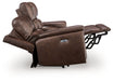 Bleckley Power Reclining Loveseat with Console - FAMSA Furniture (TX)