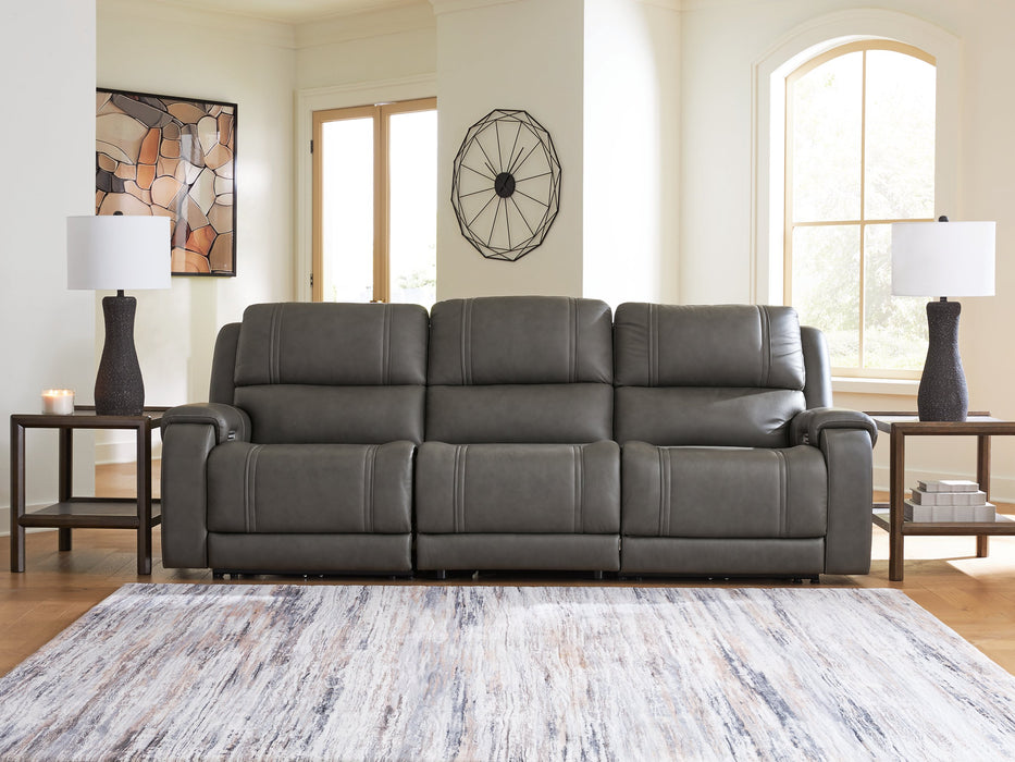 5Z - Pittson Power Sectional Reclining Sofa - FAMSA Furniture (TX)