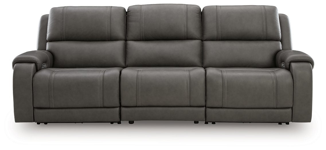 5Z - Pittson Power Sectional Reclining Sofa - FAMSA Furniture (TX)