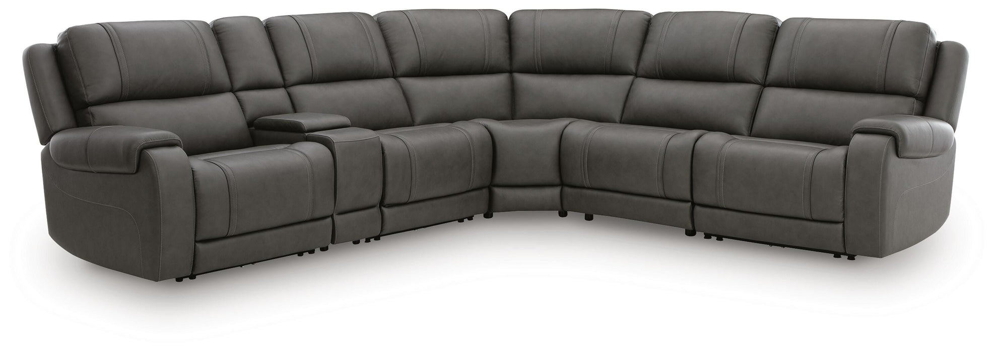 5Z - Pittson Power Reclining Sectional - FAMSA Furniture (TX)
