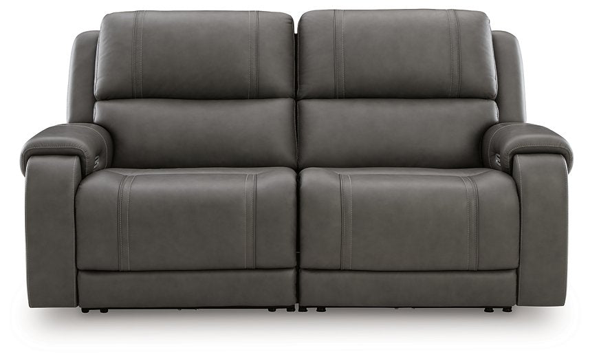 5Z - Pittson Power Reclining Sectional Loveseat - FAMSA Furniture (TX)