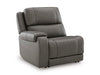 5Z - Pittson Power Reclining Sectional Loveseat - FAMSA Furniture (TX)