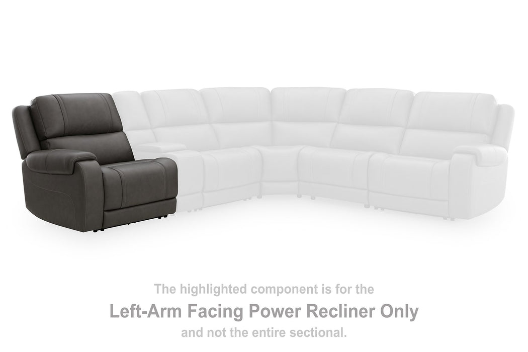 5Z - Pittson Power Sectional Reclining Sofa - FAMSA Furniture (TX)