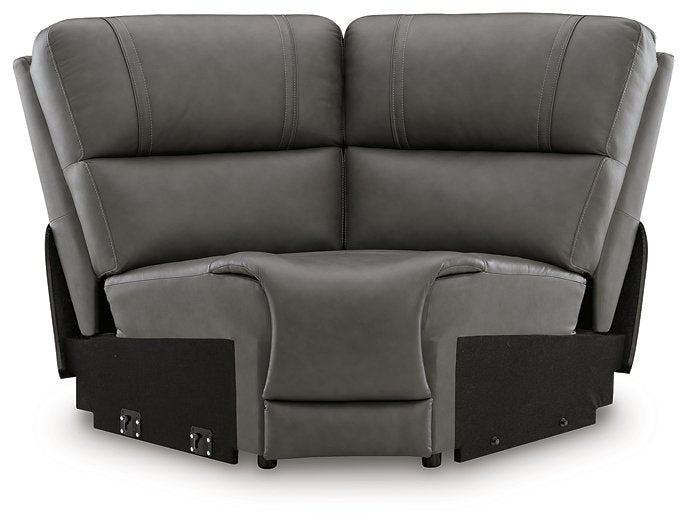 5Z - Pittson Power Reclining Sectional - FAMSA Furniture (TX)
