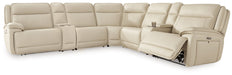 Double Deal Reclining Sectional with 2 Consoles - FAMSA Furniture (TX)