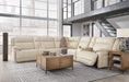 Double Deal Reclining Sectional with 2 Consoles - FAMSA Furniture (TX)