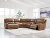 DeepWakes Power Reclining Sectional with Chaise - FAMSA Furniture (TX)