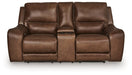 DeepWakes Power Reclining Loveseat with Console - FAMSA Furniture (TX)