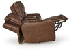 DeepWakes Power Reclining Loveseat with Console - FAMSA Furniture (TX)