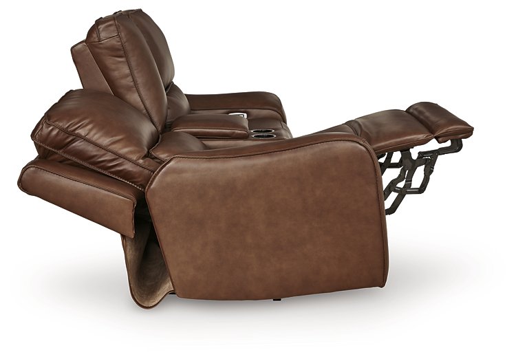 DeepWakes Power Reclining Loveseat with Console - FAMSA Furniture (TX)