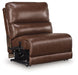 DeepWakes Reclining Sectional with Storage Console - FAMSA Furniture (TX)