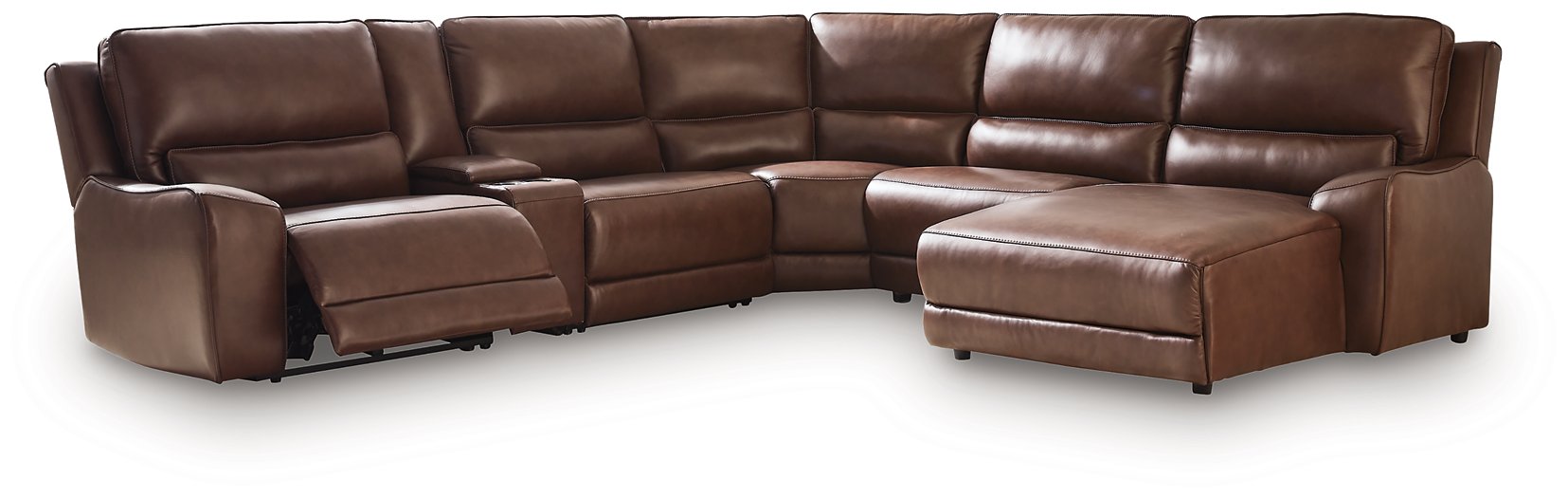 DeepWakes Power Reclining Sectional with Chaise - FAMSA Furniture (TX)