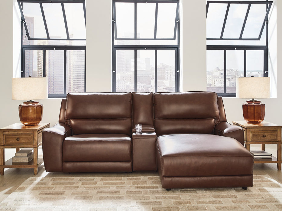 DeepWakes Power Reclining Sectional with Chaise - FAMSA Furniture (TX)