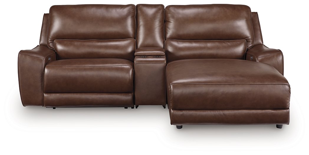 DeepWakes Power Reclining Sectional with Chaise - FAMSA Furniture (TX)