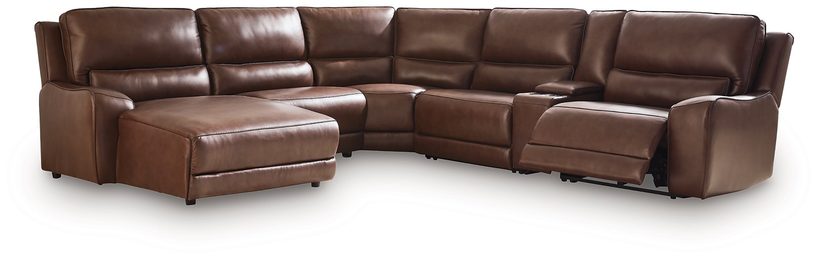 DeepWakes Power Reclining Sectional with Chaise - FAMSA Furniture (TX)