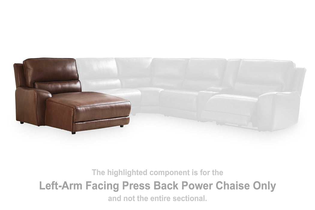 DeepWakes Power Reclining Sectional with Chaise - FAMSA Furniture (TX)