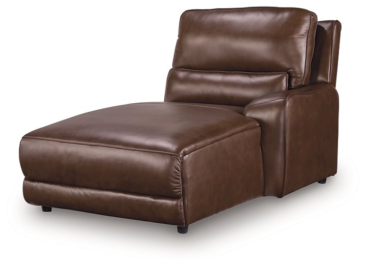 DeepWakes Power Reclining Sectional with Chaise - FAMSA Furniture (TX)