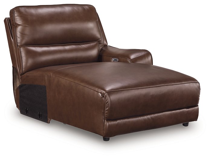 DeepWakes Power Reclining Sectional with Chaise - FAMSA Furniture (TX)