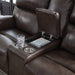 Crossplex Power Reclining Loveseat with Console - FAMSA Furniture (TX)