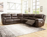 Dunleith Power Reclining Sectional - FAMSA Furniture (TX)