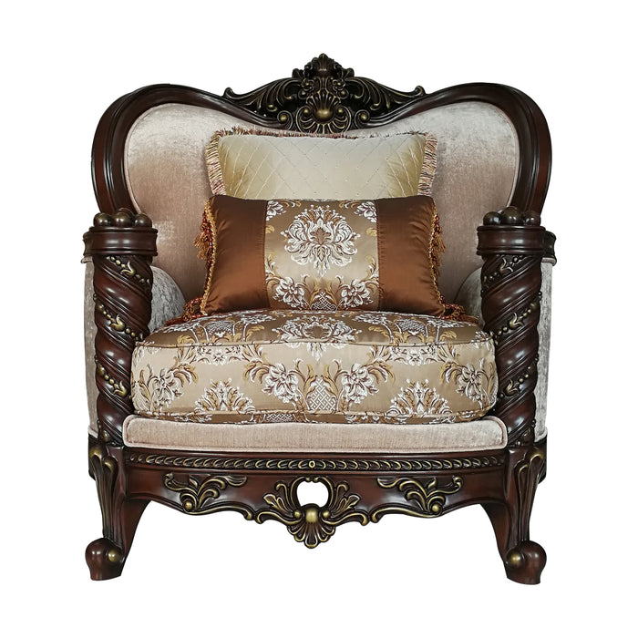 Devayne Chair w/2 Pillows(Same LV01584) - Image 4