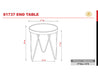 Bage End Table - Image 8